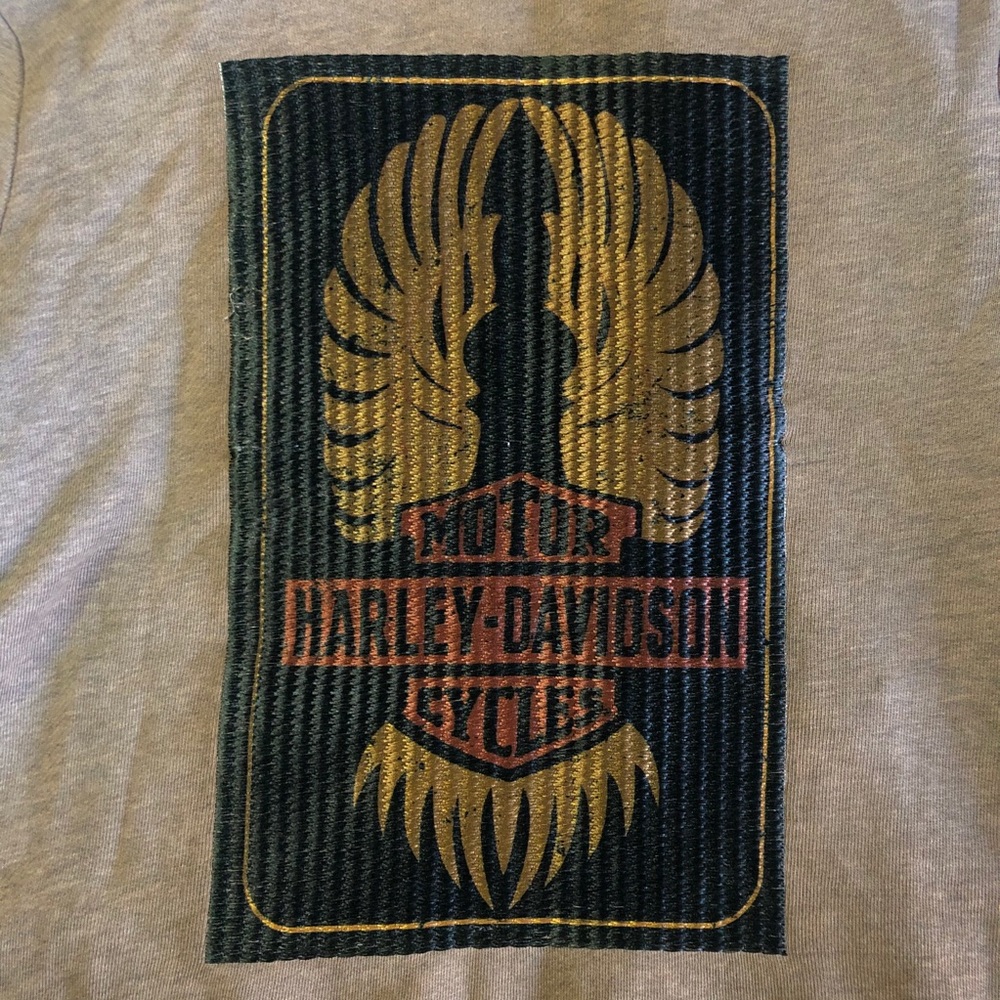 Harley Davidson Zip Up Hoddie Back Logo Size XS